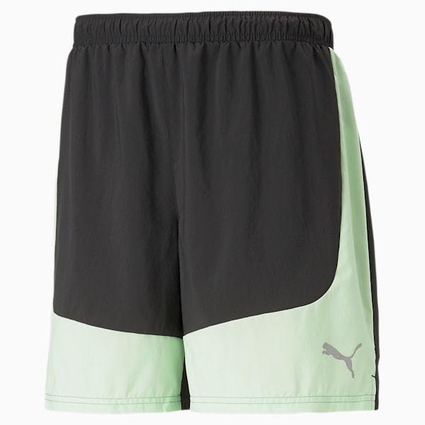 Run Fav Velocity 7" Men's Running Shorts, PUMA Black-Light Mint, extralarge-IND